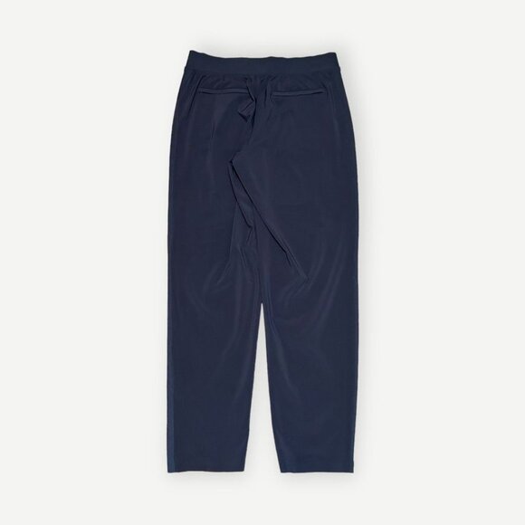 Brooklyn Ankle Pant Navy 8 Reg Pockets Casual Travel Commute School Athleisure - Picture 4 of 7